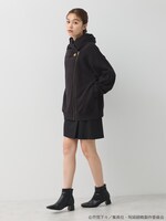 「呪術高専 校章刺繍ライダースパーカー」