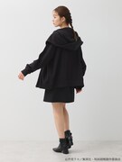 「呪術高専 校章刺繍ライダースパーカー」