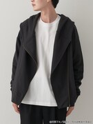 「呪術高専 校章刺繍ライダースパーカー」