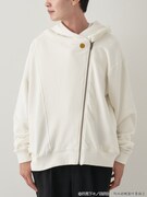 「呪術高専 校章刺繍ライダースパーカー」