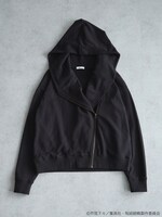 「呪術高専 校章刺繍ライダースパーカー」