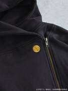 「呪術高専 校章刺繍ライダースパーカー」