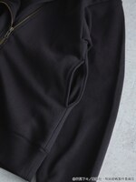 「呪術高専 校章刺繍ライダースパーカー」