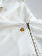 「呪術高専 校章刺繍ライダースパーカー」