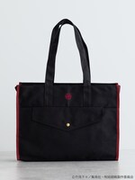 「呪術高専 校章刺繍トートバッグ 釘崎野薔薇モデル」