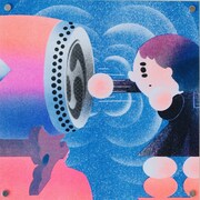 展示予定のリソグラフ作品より。