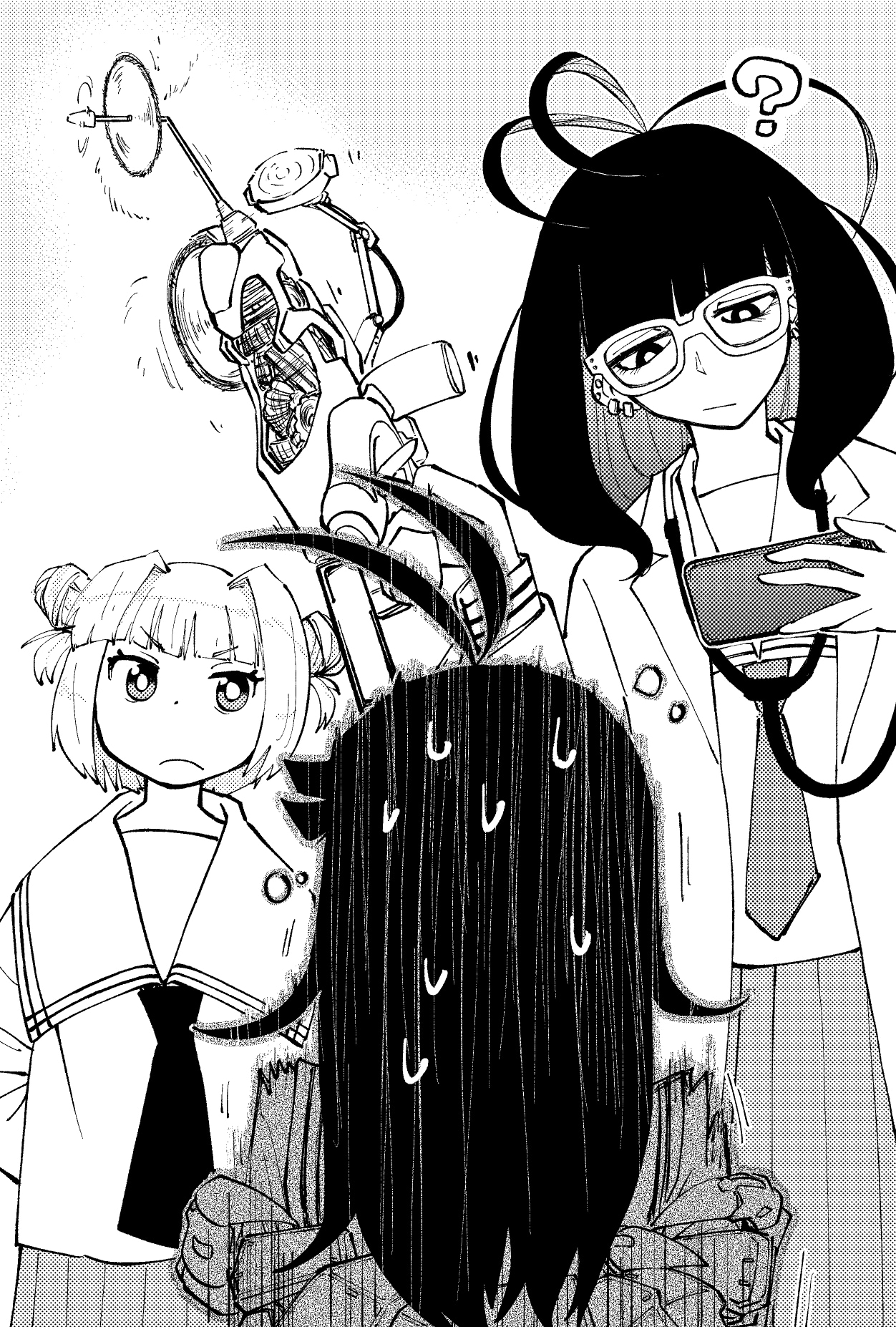 ウは宇宙ヤバイのウ！〔新版〕」に収録される挿絵。 - 今井哲也が「ウ