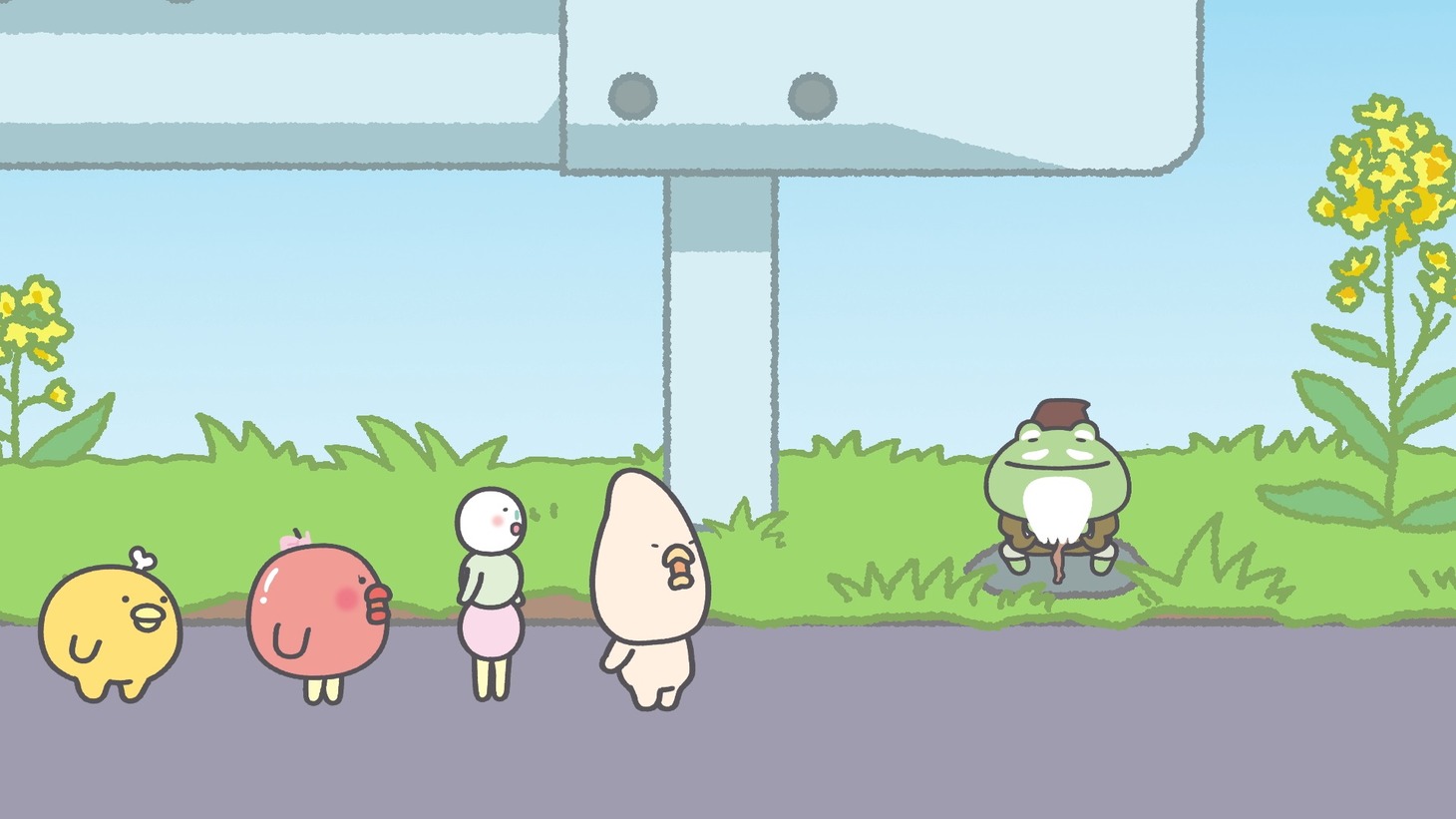 第2話「せんせいソワソワ」より。 (c)San-X／チキップダンサーズおどるん会
