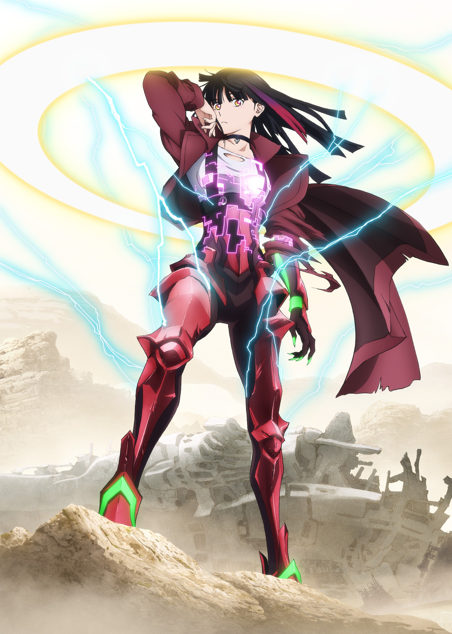 「メタリックルージュ」キービジュアル
(c)BONES・出渕裕／Project Rouge