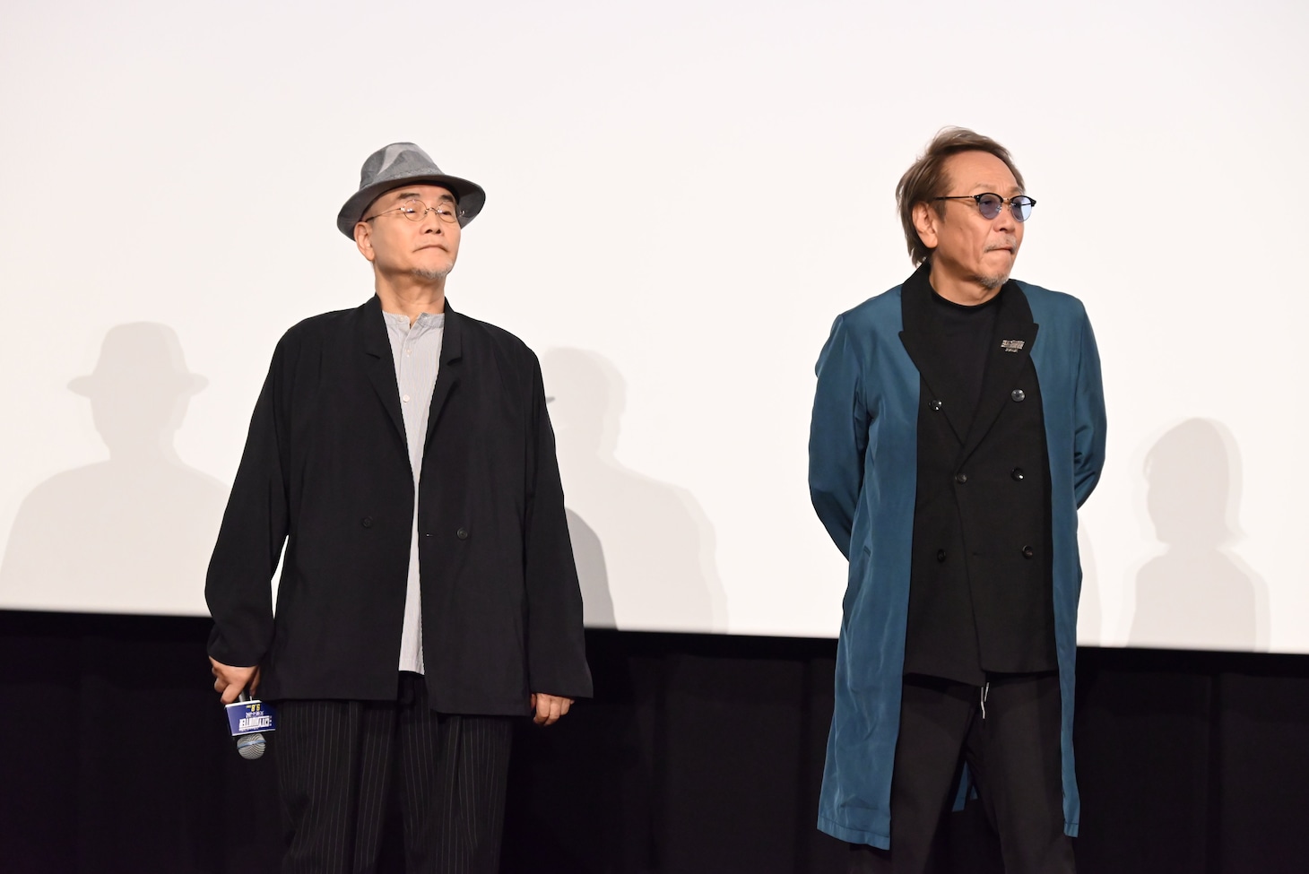 左からこだま兼嗣総監督、堀内賢雄。