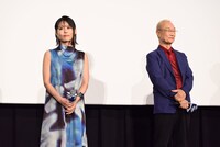 左から沢城みゆき、神谷明。