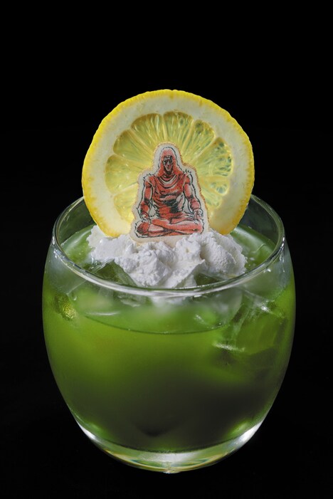 「トキの『北斗有情拳』アイス抹茶」