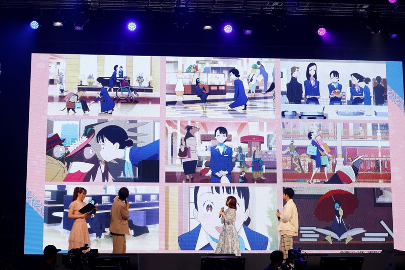 「北極百貨店のコンシェルジュさん」ステージイベントの様子。