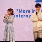映画「北極百貨店」川井田夏海が「ご来店お待ちしております」と呼びかける