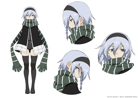 アン（CV：中村カンナ） (c)新木伸・森沢晴行/集英社・英雄教室製作委員会