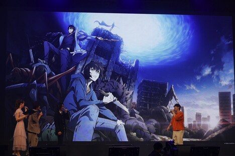 アニメ「俺だけレベルアップな件」ステージイベントの様子。