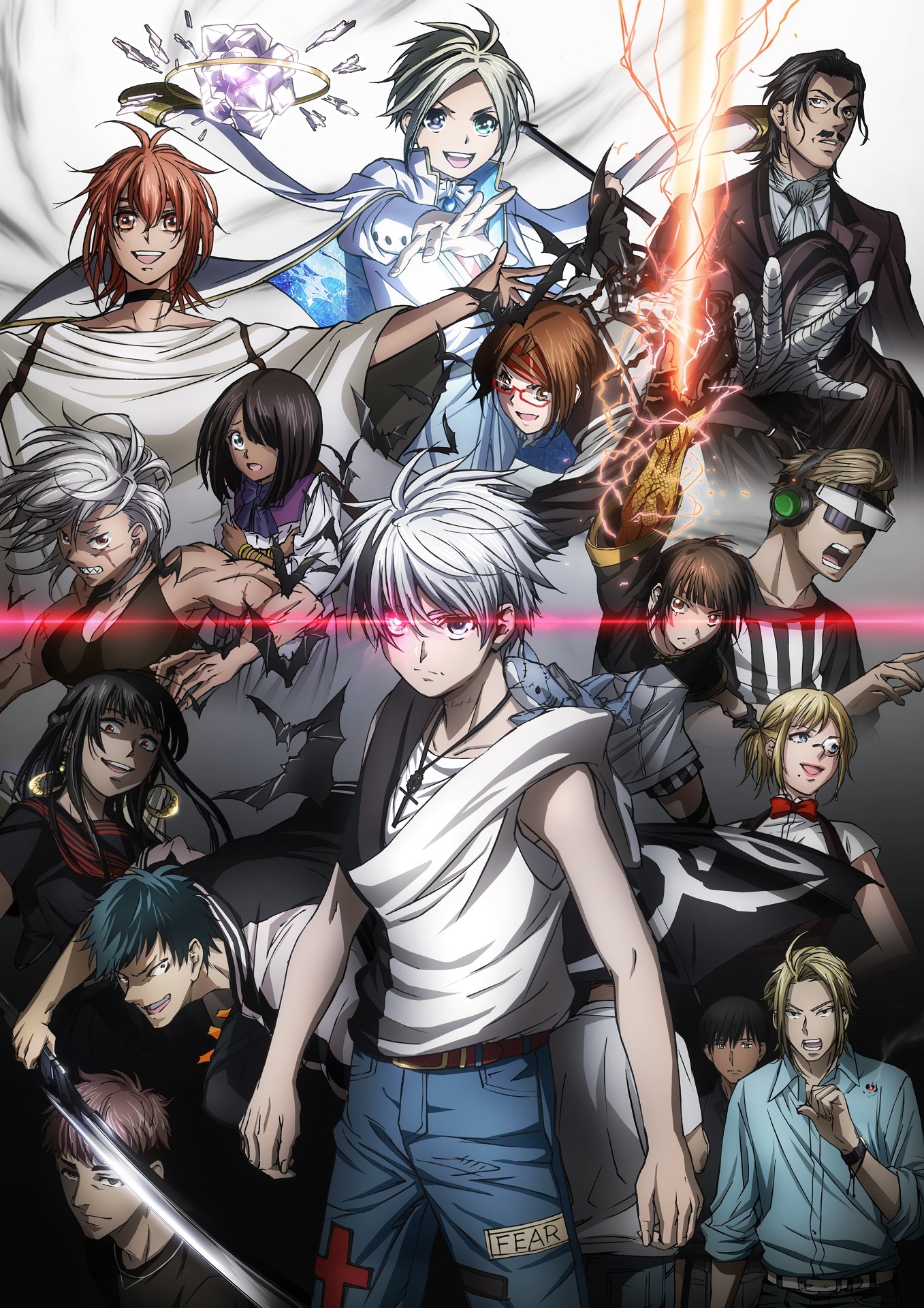 「デッドマウント・デスプレイ」第2クールのキービジュアル
