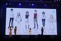 アニメ「ATRI -My Dear Moments-」ステージイベントの様子。