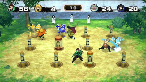 「鬼滅の刃 目指せ!最強隊士!」ゲーム画面