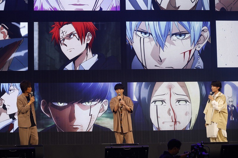 「Aniplex Online Fest 2023」での「マッシュル-MASHLE-」ステージイベントの様子。