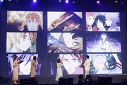 「Aniplex Online Fest 2023」での「百千さん家のあやかし王子」ステージイベントの様子。