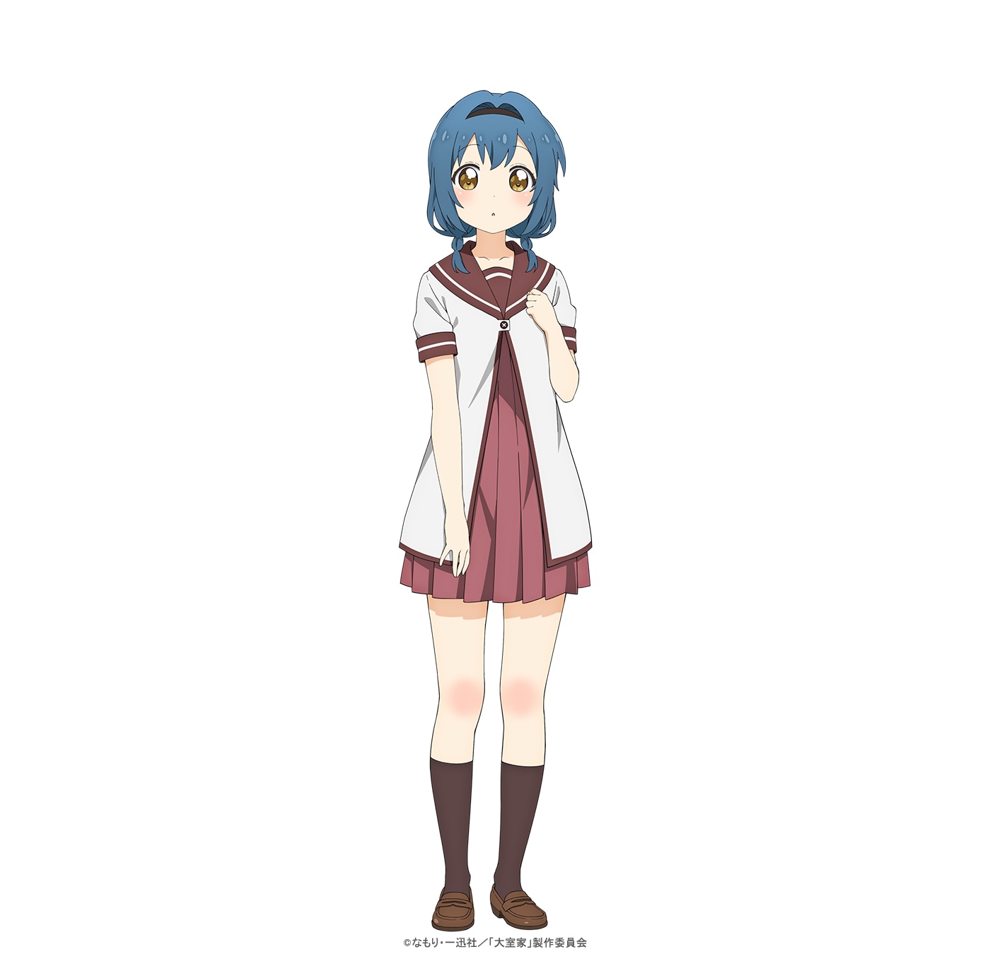 古谷向日葵（CV：三森すずこ）。櫻子と一緒に七森中生徒会に入っている同級生。櫻子とは幼稚園からの幼なじみだが、性格や好みは対照的で基本的には落ち着きがある。普段は衝突ばかりしているが、なんだかんだでいつも櫻子と一緒にいる。(c)なもり・一迅社／「大室家」製作委員会