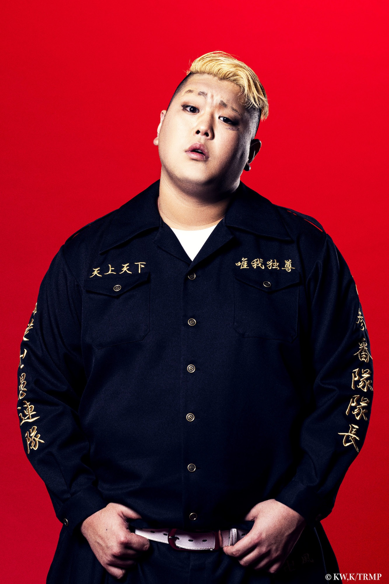 皇希扮する林田春樹。