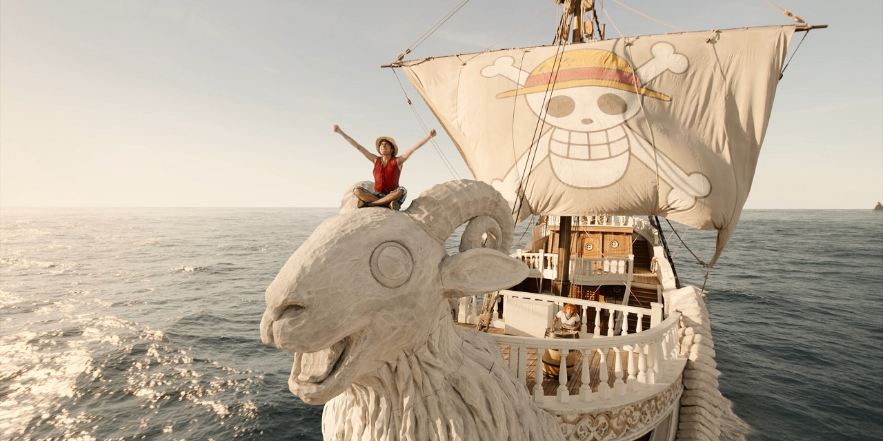 ドラマ「ONE PIECE」より。
