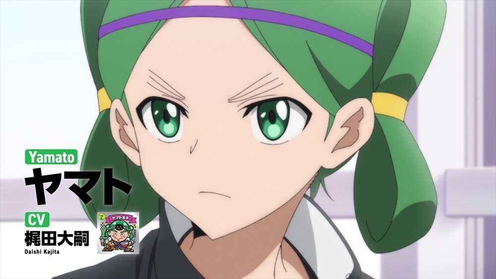 アニメ「ビックリメン」キャラPVより。