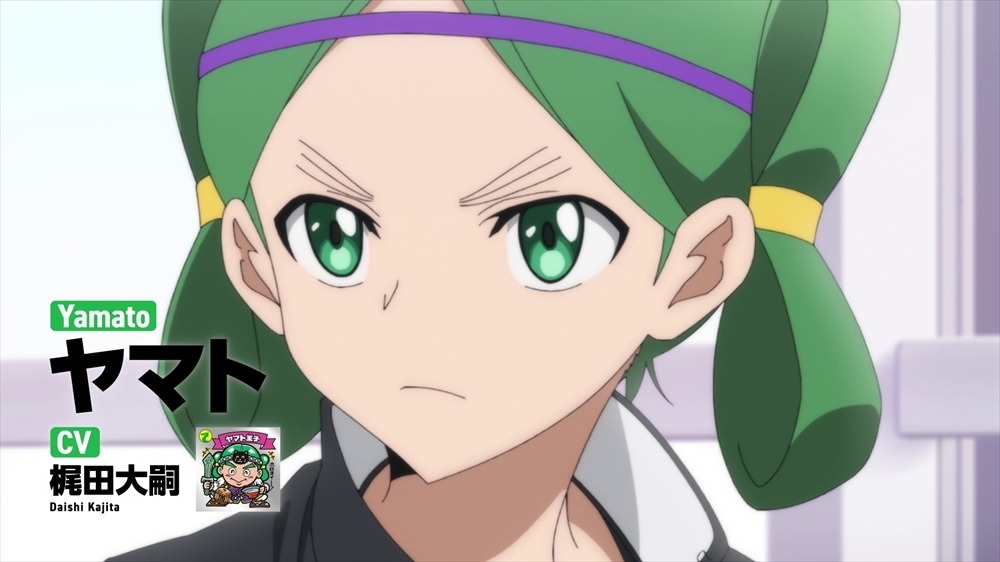 アニメ「ビックリメン」キャラPVより。