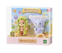 人形付き前売り券の「赤ちゃんペアセット（ホットドッグ＆ドリンク）」。