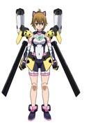 あばたーふみな。ガンプラバトルチーム「トライファイターズ」の一員で、SDガンダム使い。「ガンダムメタバース」内ではリポーターや広告大使を務めることも。今アバターのデザインにはサカイ・ミナトが関与しているという噂も。