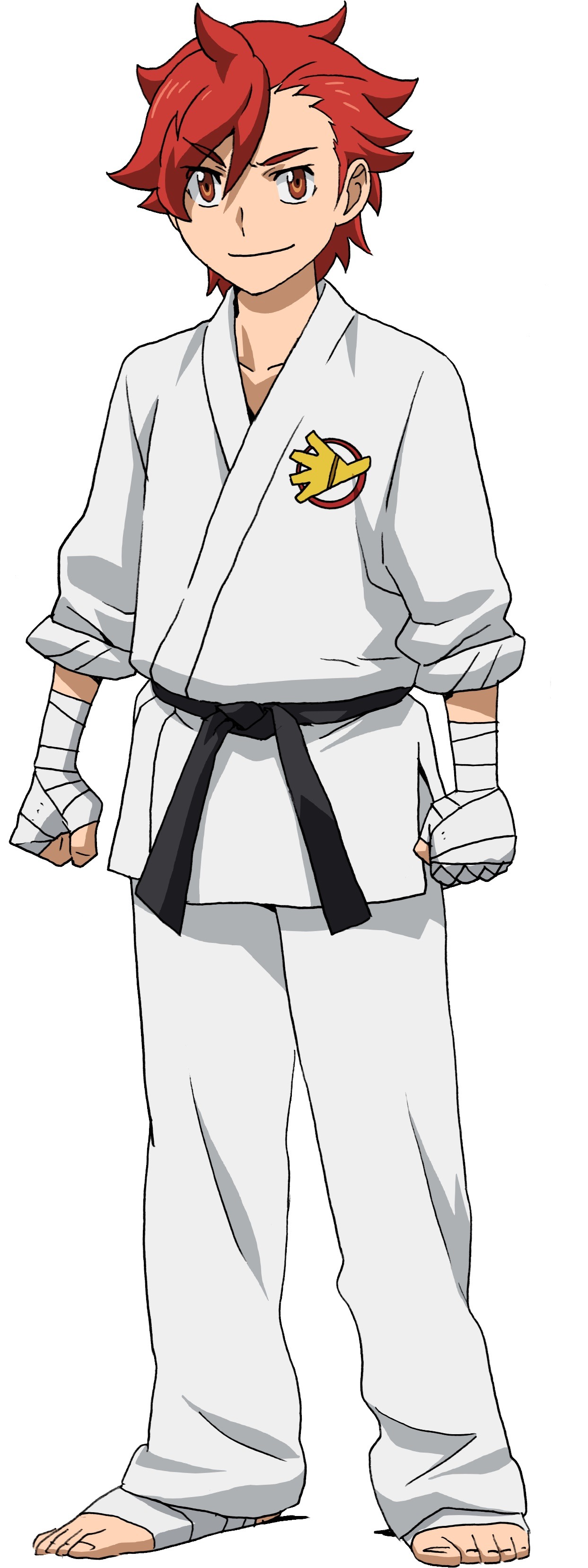 カミキ・セカイ。「トライファイターズ」の一員として、全日本ガンプラバトル選手権全国大会で優勝した経歴を持つ。次元覇王流拳法の達人で、ガンプラバトルにおいても近接格闘を得意とする。愛機は「神バーニングガンダム」。