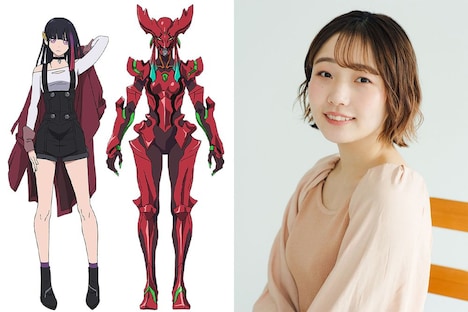 ルジュ・レッドスター（CV：宮本侑芽）
人造人間〈ネアン〉の少女。見た目は17歳くらいだが、実年齢は10歳。そのため世間知らずなところがあり、人付き合いも少々苦手だが、優しい心の持ち主でもある。赤い戦闘形態〈メタルルージュ〉に変身〈ディフォルム〉できる。チョコレートが大好き。