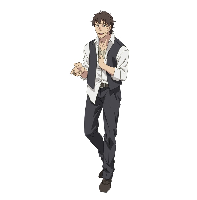 ライオネル（CV：杉田智和）。 (c)門司柿家/アース・スター エンターテイメント/Sランク娘製作委員会