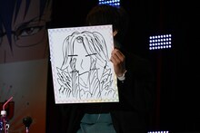 森嶋秀太による「天高く舞う泣いた小西克幸」。