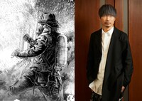 朝比奈大吾と小西克幸。(c)曽田正人・冨山玖呂・講談社／「め組の大吾 救国のオレンジ」製作委員会