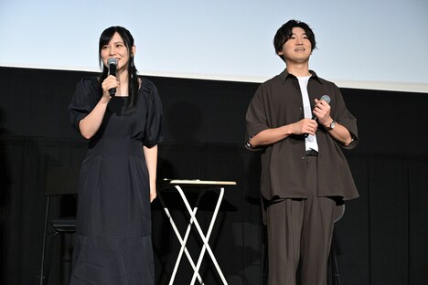 津田美波と山下誠一郎。