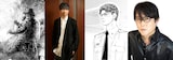 左から朝比奈大吾と小西克幸、甘粕士郎と子安武人。(c)曽田正人・冨山玖呂・講談社/「め組の大吾 救国のオレンジ」製作委員会