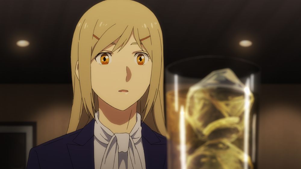 TVアニメ「バーテンダー 神のグラス」PV第1弾の場面カット。(c)城アラキ・長友健篩／集英社・Bar hoppers