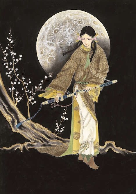 「日出処の天子」イラスト (c)山岸凉子/KADOKAWA