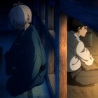 「鬼太郎誕生 ゲゲゲの謎」場面カット9枚到着、水木と鬼太郎の父が柵越しに密談