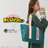 TVアニメ「僕のヒーローアカデミア」×earth music&ecologyの告知画像。
