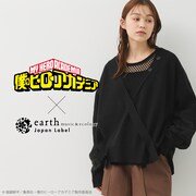 TVアニメ「僕のヒーローアカデミア」×earth music&ecologyの告知画像。