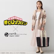 TVアニメ「僕のヒーローアカデミア」×earth music&ecologyの告知画像。