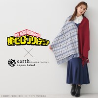 TVアニメ「僕のヒーローアカデミア」×earth music&ecologyの告知画像。