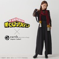 TVアニメ「僕のヒーローアカデミア」×earth music&ecologyの告知画像。