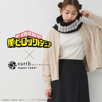 TVアニメ「僕のヒーローアカデミア」×earth music&ecologyの告知画像。