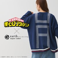 TVアニメ「僕のヒーローアカデミア」×earth music&ecologyの告知画像。