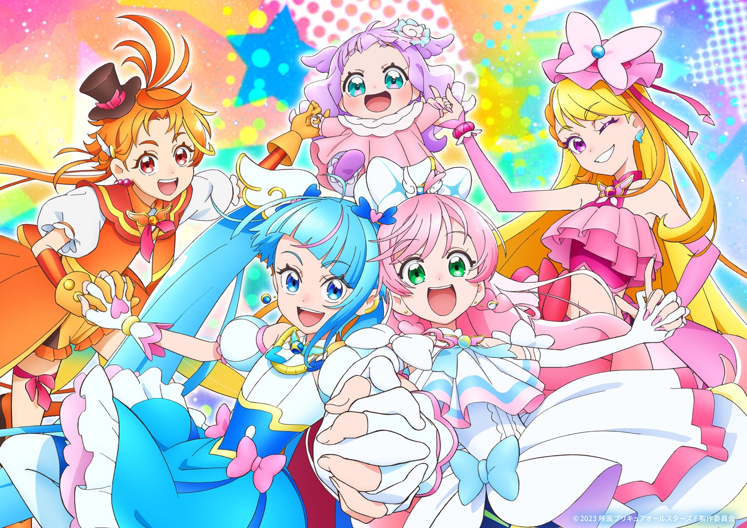 「映画プリキュアオールスターズF」より。